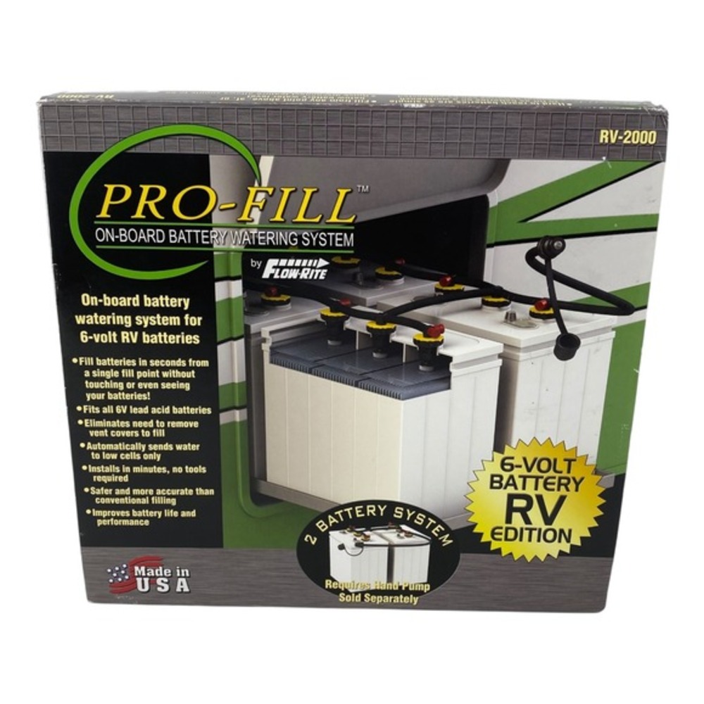 Pro Fill RV 2000 On Board Battery Watering System‎ RV Edition